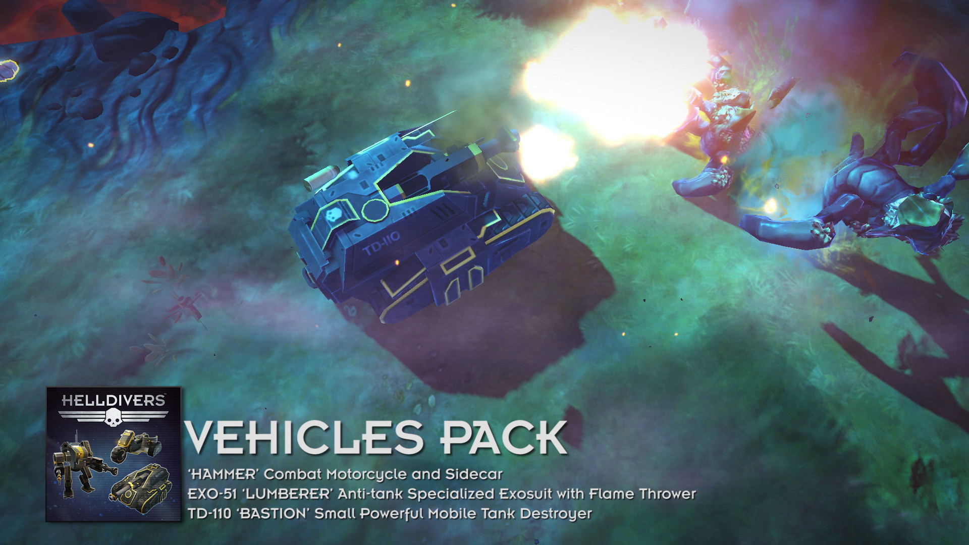 Изображение 6: HELLDIVERS Vehicles Pack