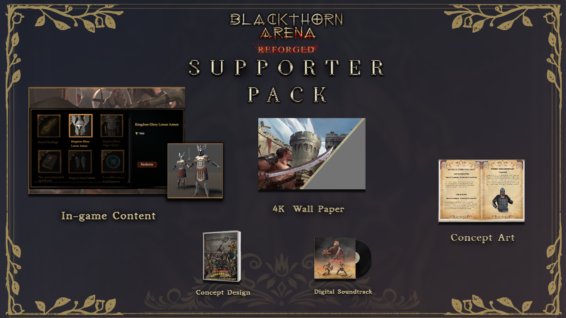 Изображение 6: Blackthorn Arena: Reforged – Supporter Pack