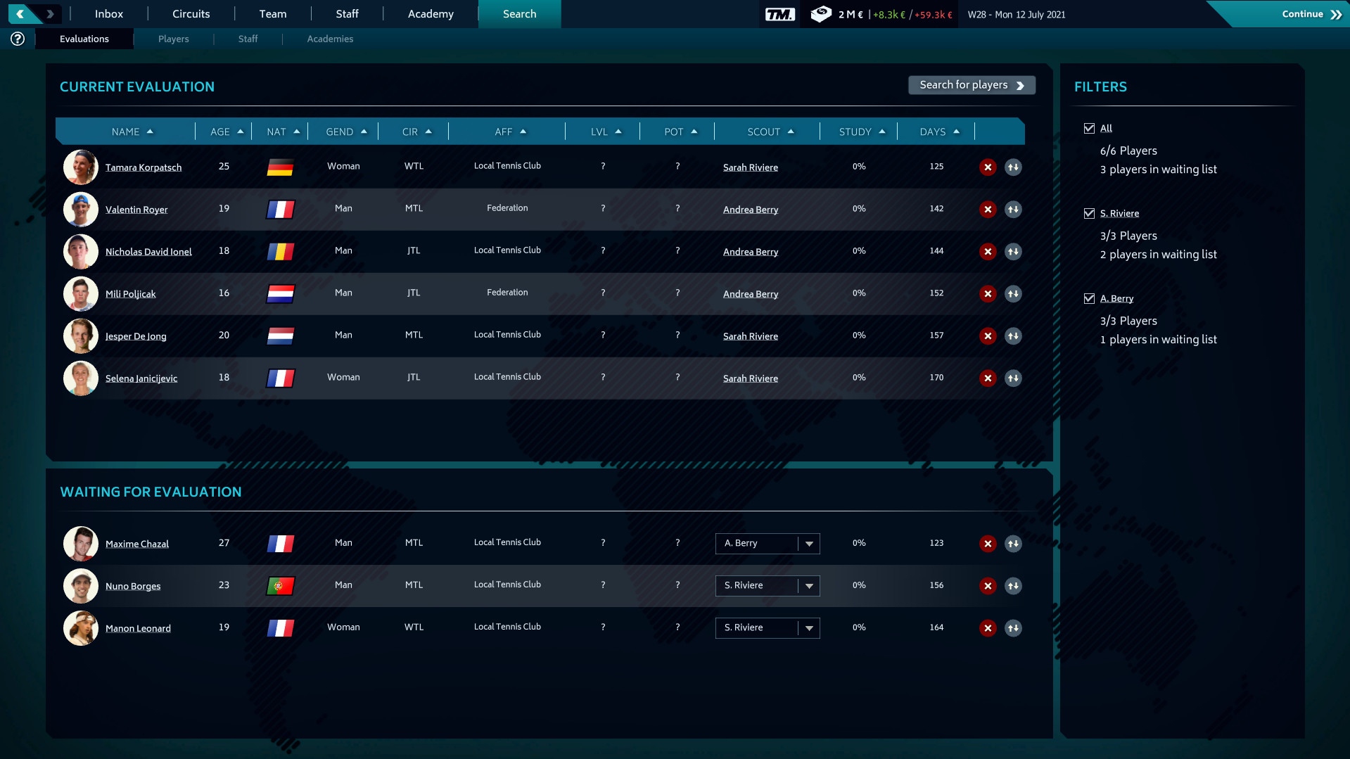 Изображение 6: Tennis Manager 2021