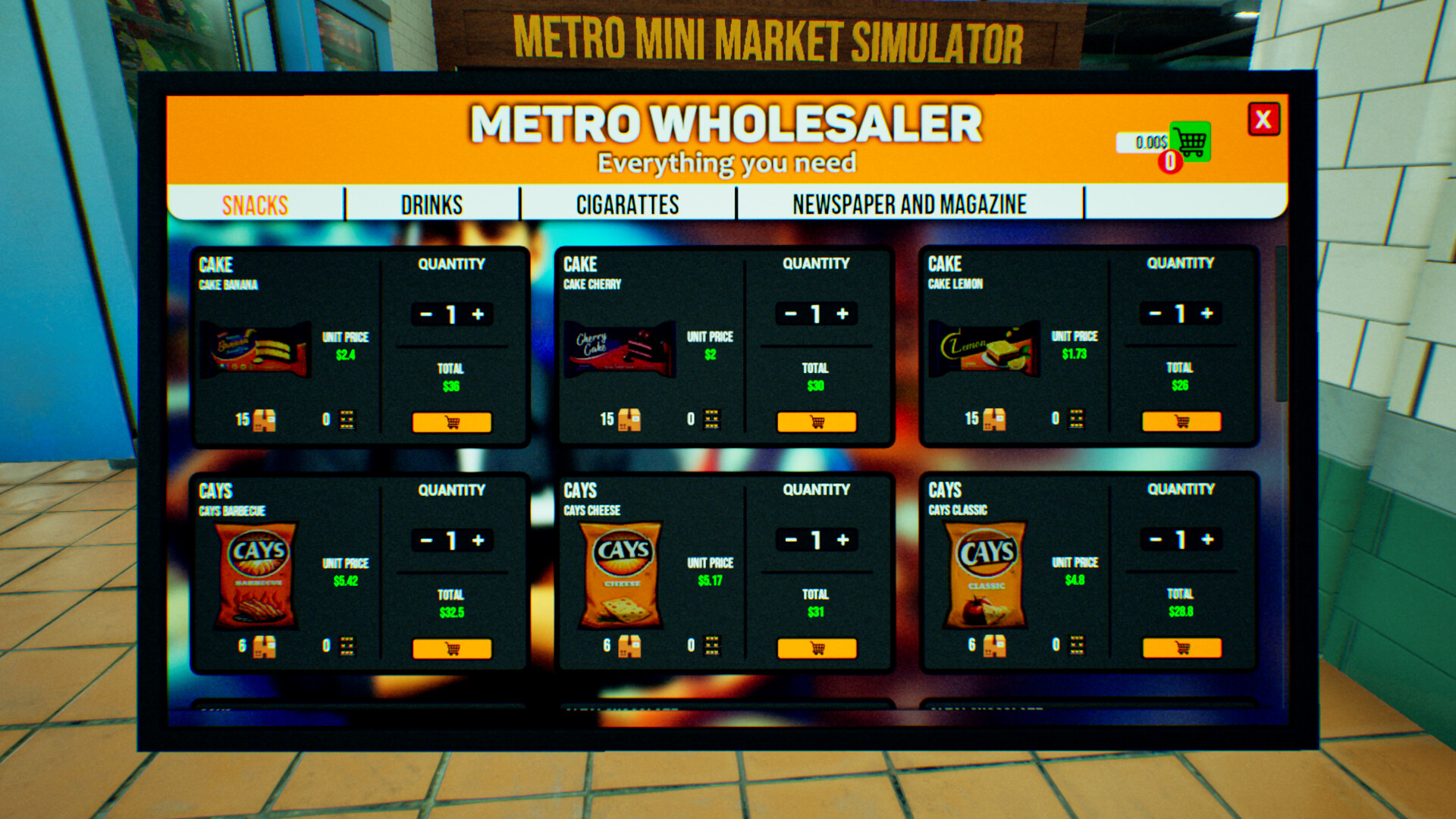 Изображение 6: Metro Mini Market Simulator