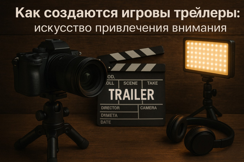 Как создаются игровые трейлеры: искусство привлечения внимания