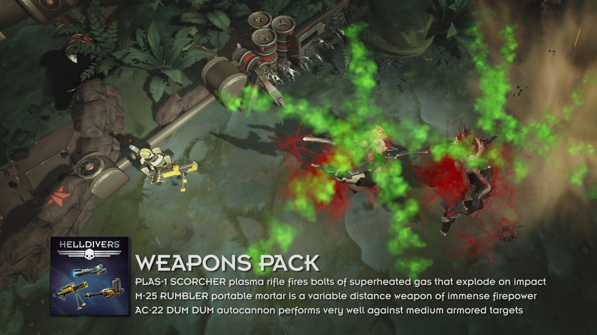 Изображение 6: HELLDIVERS Weapons Pack