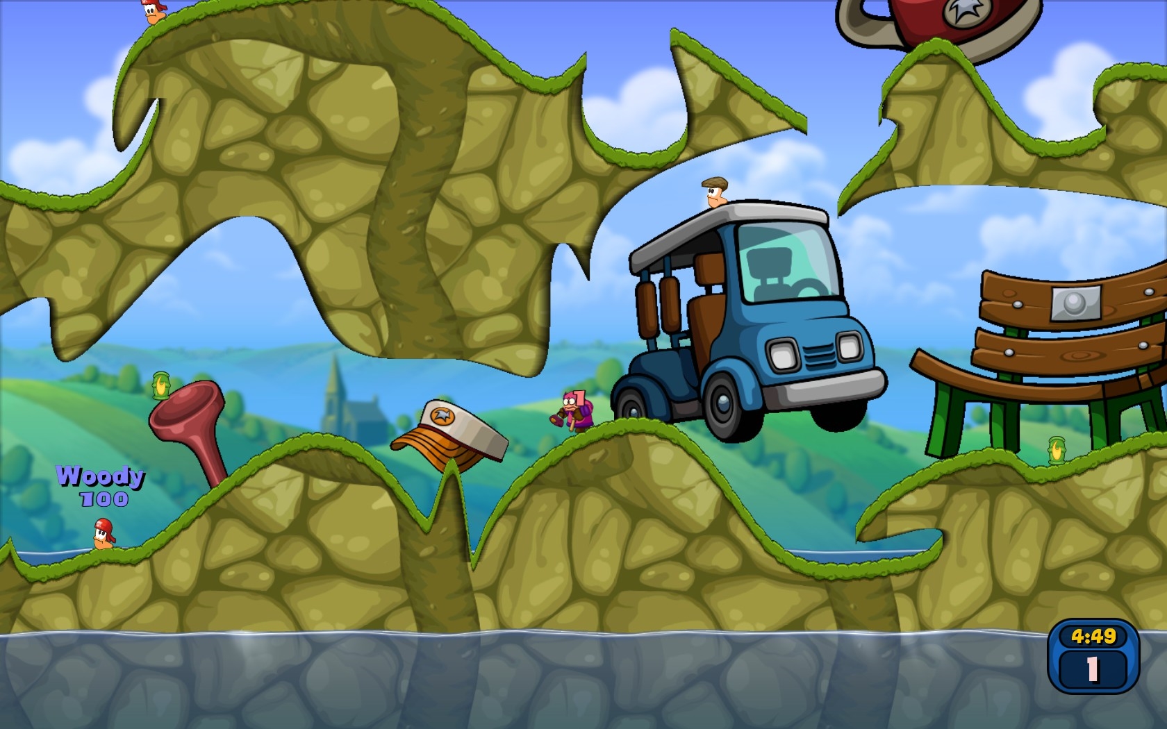 Изображение 6: Worms Reloaded - Forts Pack