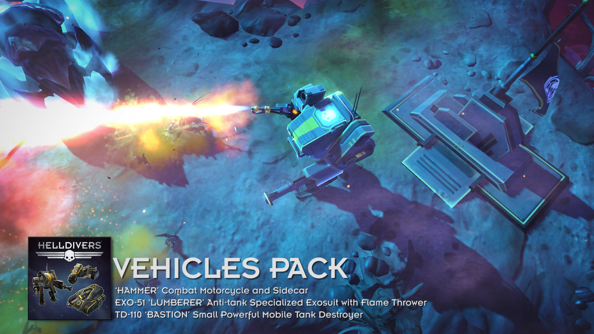 Изображение 6: HELLDIVERS Vehicles Pack