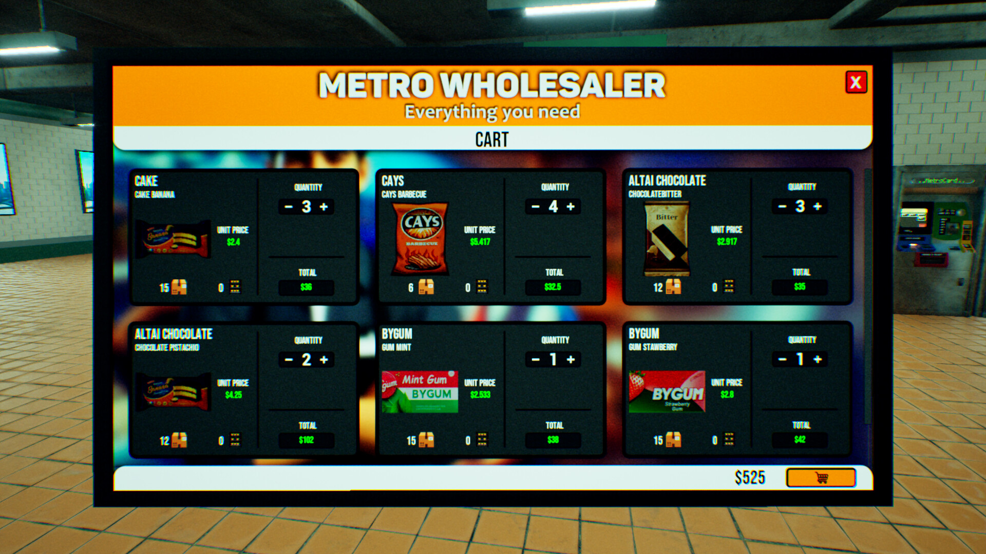 Изображение 6: Metro Mini Market Simulator