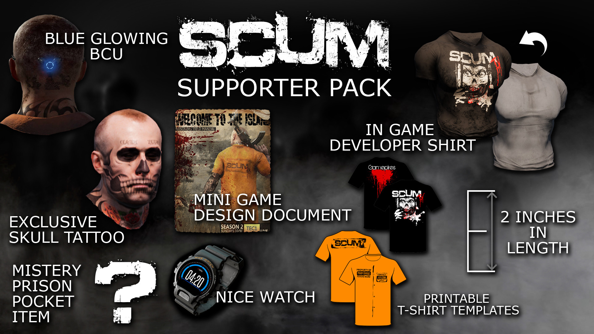 Изображение 2: SCUM - Supporter Pack