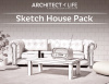 Превью изображения 1: Architect Life - Sketch House Pack