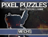 Превью изображения 1: Pixel Puzzles Illustrations & Anime - Jigsaw Pack: Mechs
