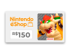 Превью изображения 1: Карта оплаты Nintendo eShop 150 BRL Brazil [Цифровая версия]