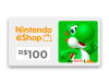 Превью изображения 1: Карта оплаты Nintendo eShop 100 BRL Brazil [Цифровая версия]